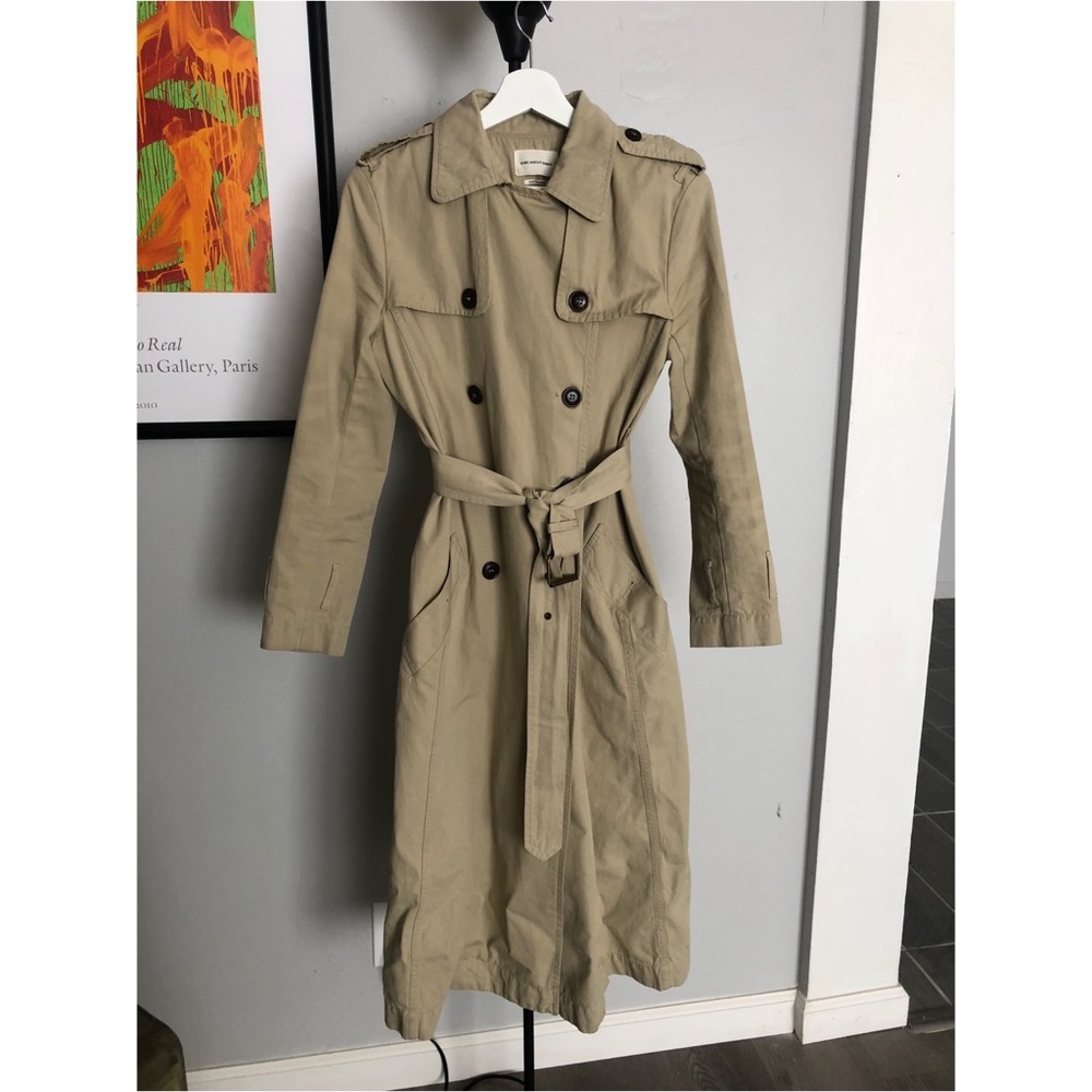 Isabel Marant Etoile sand color trench coat